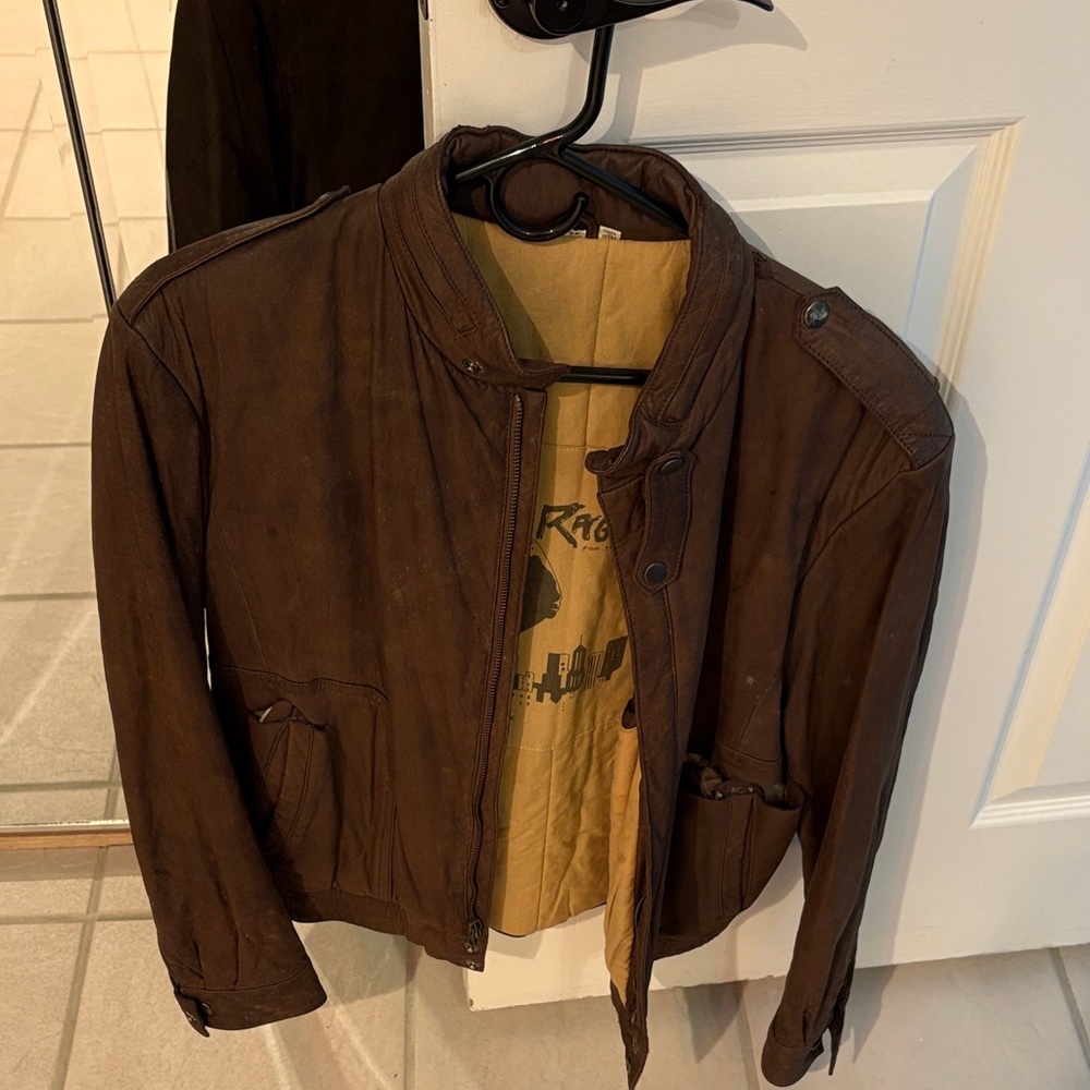 Brown Leather Jacket